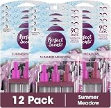 Perfect Scents 3 Scents Air Freshener Refill Summer Meadow 20ml 12 Pack