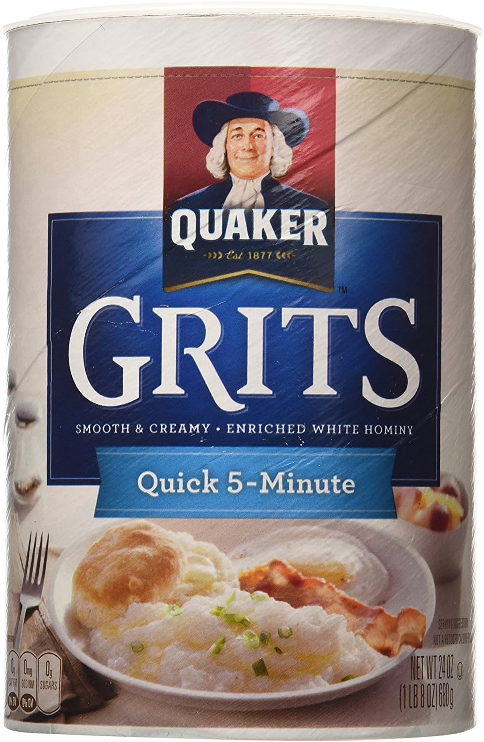 Quaker Grits Quick 5 Minutes (680g) Amazon.es Alimentación y bebidas
