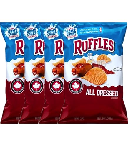 Amazon.com: Ruffles All Dressed Potato Chips, 7.75 oz. (1 Bag) by Ruffles