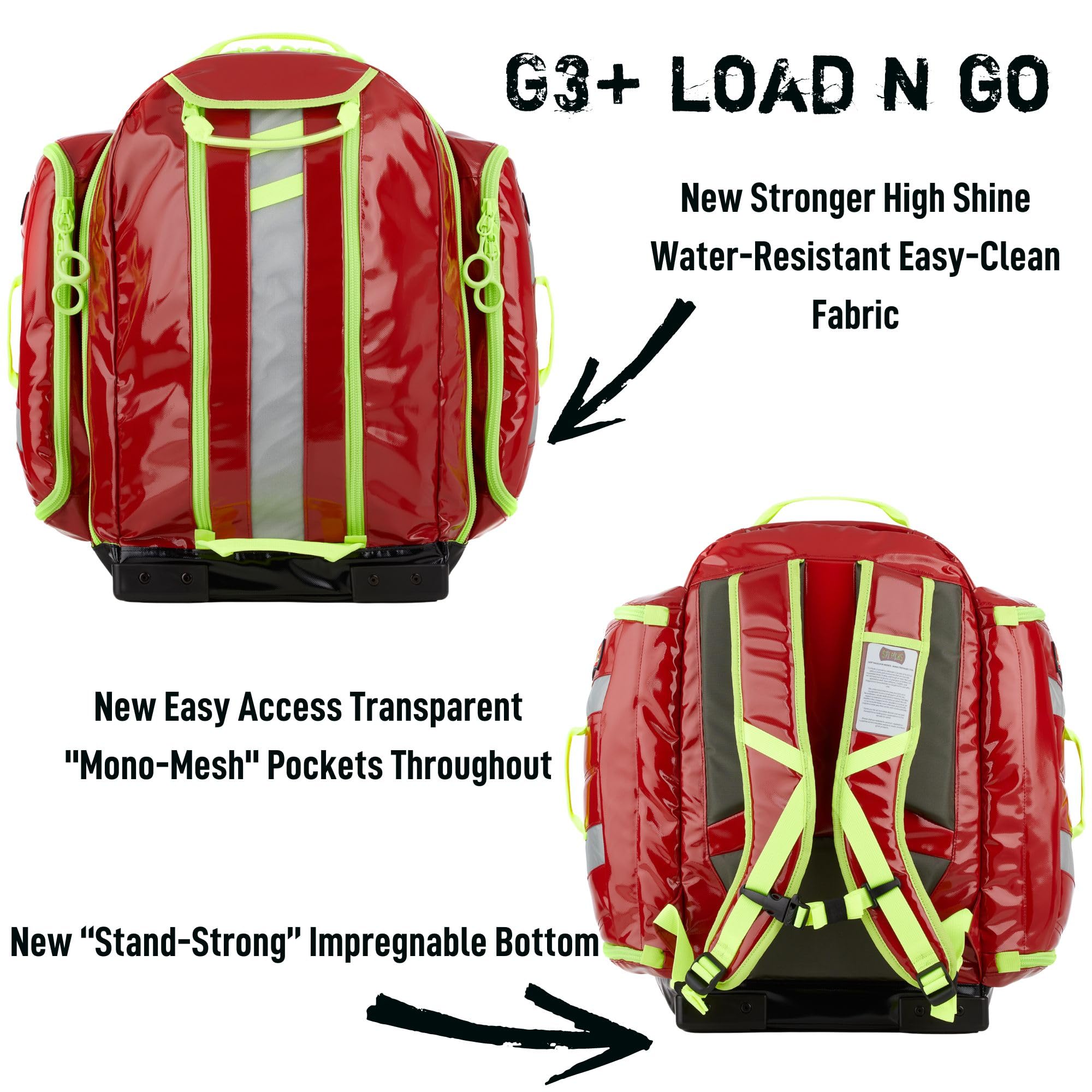 Mua Statpacks New G3+ Load N Go Red, EMT Medic Jump Bag, Quick Access ...
