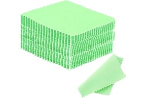 Eiito Jewelry Cleaning Cloth - 60 pcs Polishing Cloths for All Jewellery, Sterling Silver Cleaning Cloth, Gentle and Effective Jewelry Cleaner Wipe