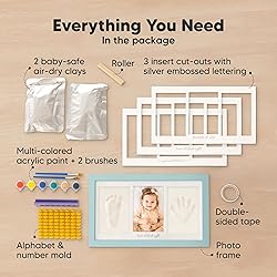 Baby Hand and Footprint Kit - Clay Handprint