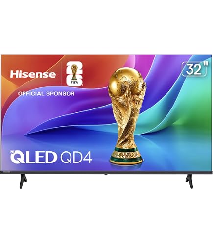 Amazon.com: Hisense 32-Inch Class QD4SR Series Hi-QLED HD Smart