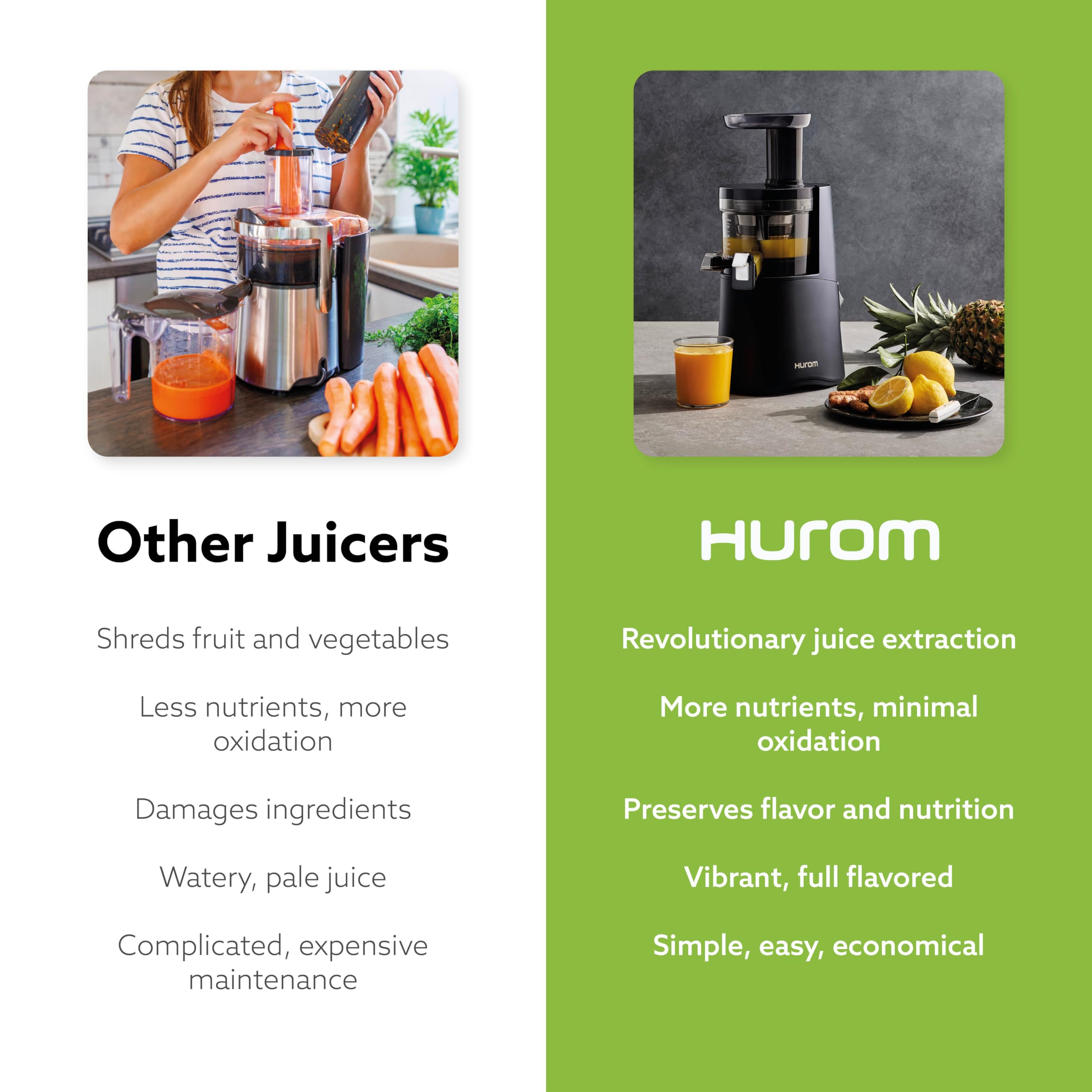 Mua Hurom HAA Slow Juicer, Matte Black trên Amazon Mỹ chính hãng 2024