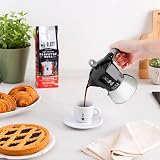 Bialetti Moka Induction 4 Cups Espresso Pot Black view 6