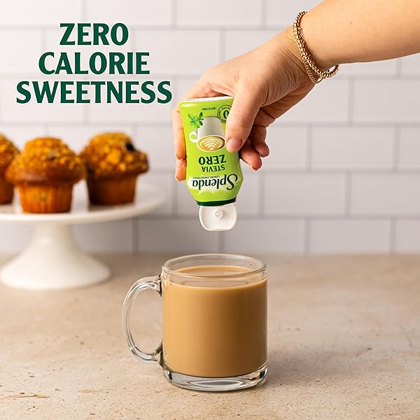 SPLENDA STEVIA LIQUID ZERO CALORIE SWEETENER DROPS, 1.68 OUNCE BOTTLE (PACK OF 1)