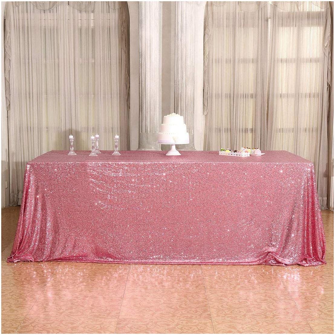 Best sparkly gold table cloth