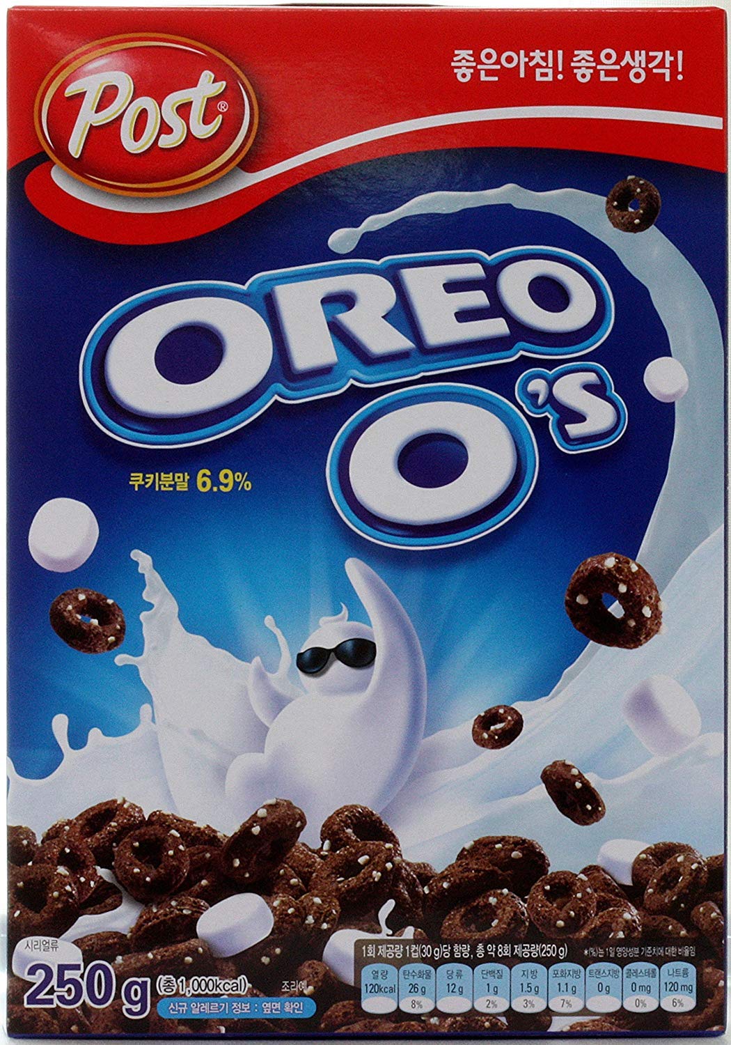 2017 New Post Oreo O`s Cereal 8.8oz (250g) 1EA Buy Online in United