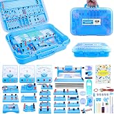 Physics Electricity &amp; Magnetism Experiment Kit STEM Physics Lab Supplies | Electromagnetism &amp; Elementary Electronics Learning Starter Set for High School Students Science Education