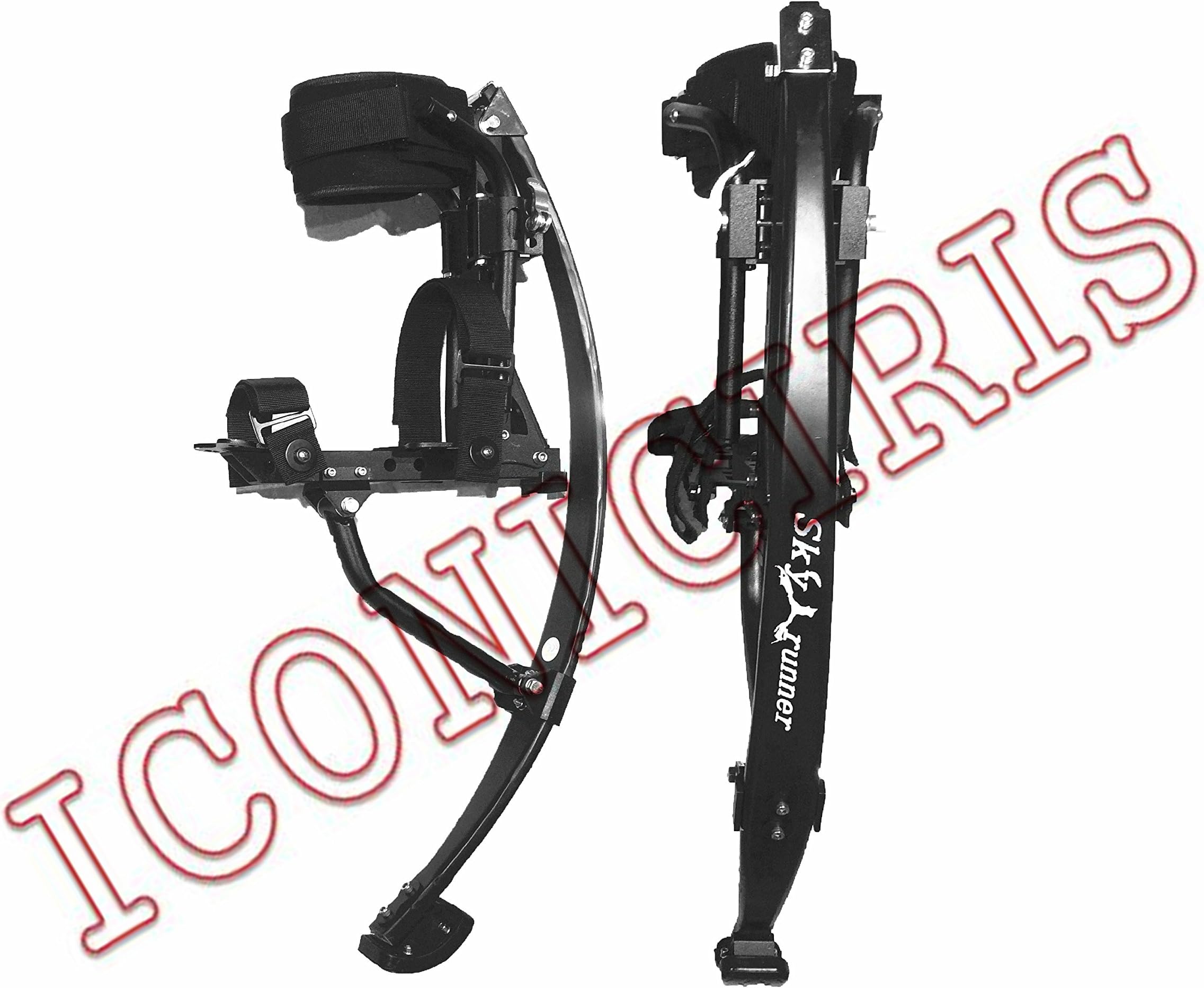 Skyrunner 2018 NEW MODEL Jumping Stilts POGO STILTS Kangaroo Shoes Bouncing stilts Men Women Fitness Exercise Black