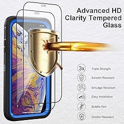 Case for iPhone Xs Max Case with 2 Screen
