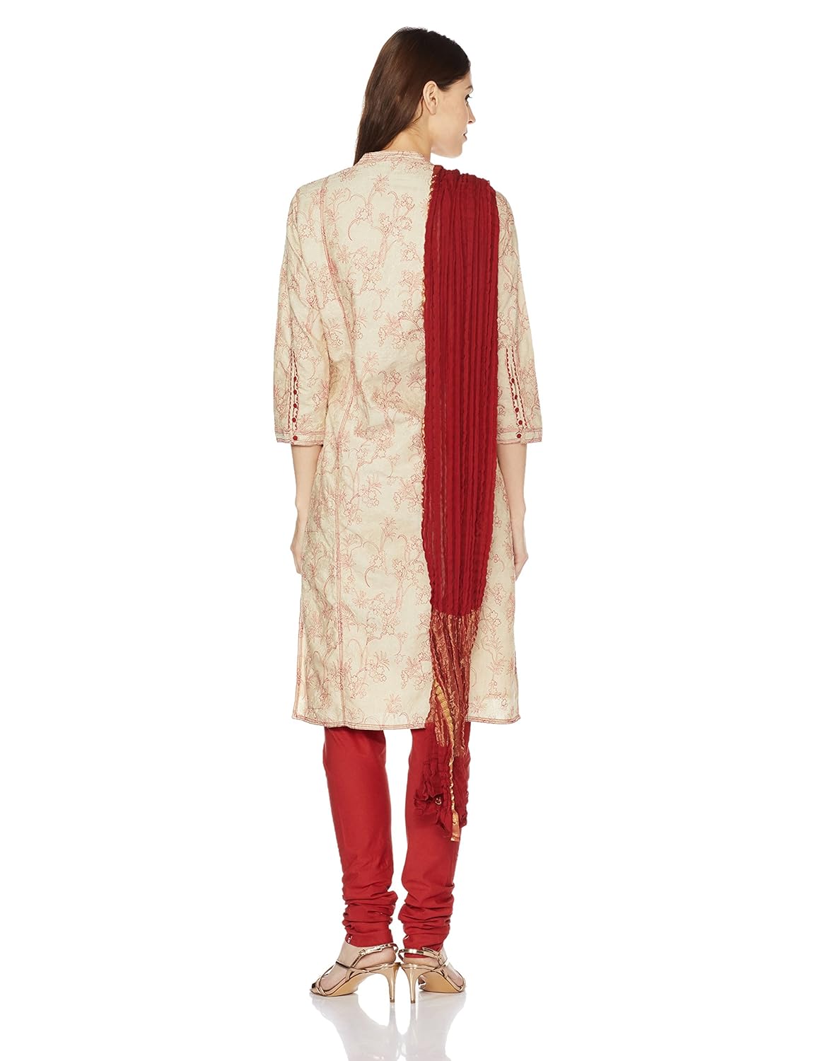 biba women's straight salwar suit