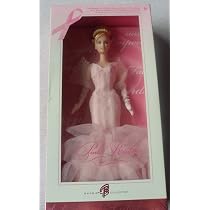 Amazon.com: Barbie Collector Pink Ribbon Barbie Doll : Toys & Games