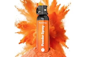 Orange Smoke Bomb Powder Cannon Gender Reveal Fire Extinguisher Biodegradable| Launches 25ft | 10 Second Spray | Holi Color Decorations for Photoshoots, Festivals, Celebrations | TUR Party Supplies