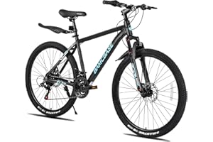 HH HILAND HILAND 26 27.5 Inch Mountain Bike, Mens and Womens Aluminum Frame MTB with 21 Speeds, Dis Brake, Hardtail Bicycle for Adults
