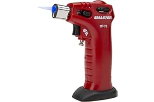 Master Appliance MT-70 Butane Torch - Torch Lighter, Self-Igniting Butane Torch Lighter, Flame Temp up to 2500F, Adjustable Flame, Butane Refill