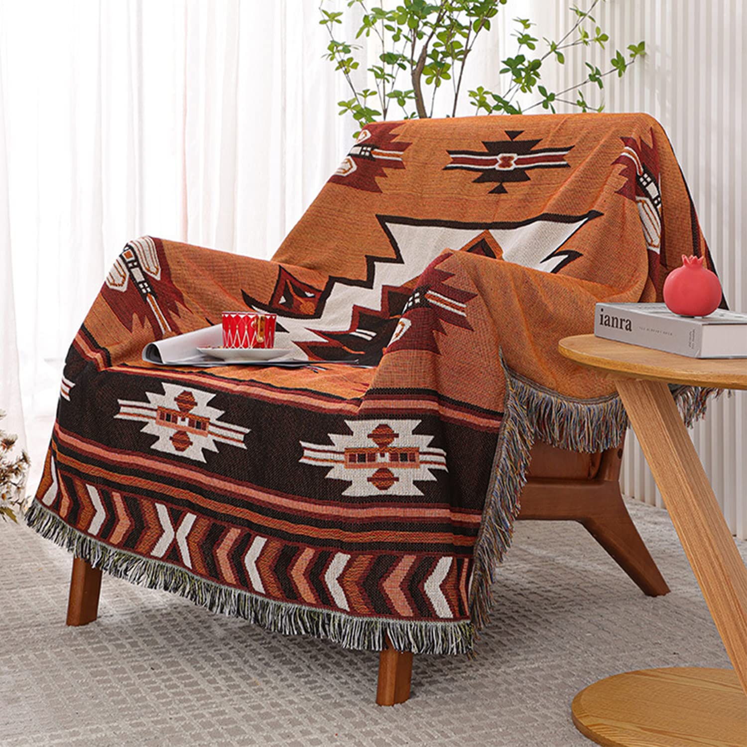 Hopstar Aztec Throw Blanket Navajo Indian Blankets