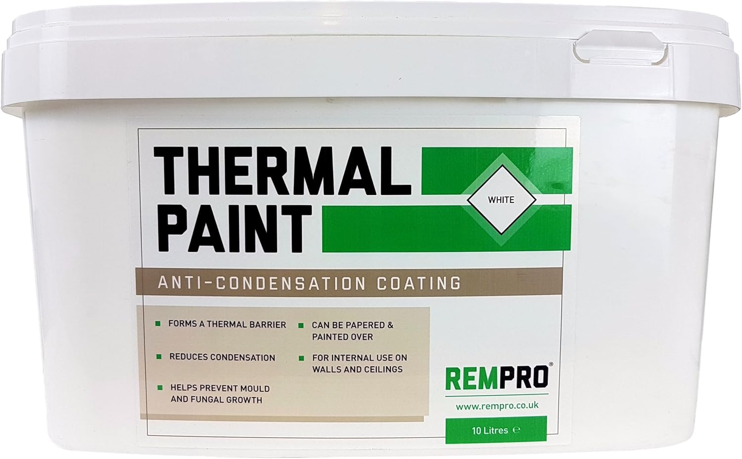 Rempro Thermal Paint 10 litres Anti Mould & Anti Condensation