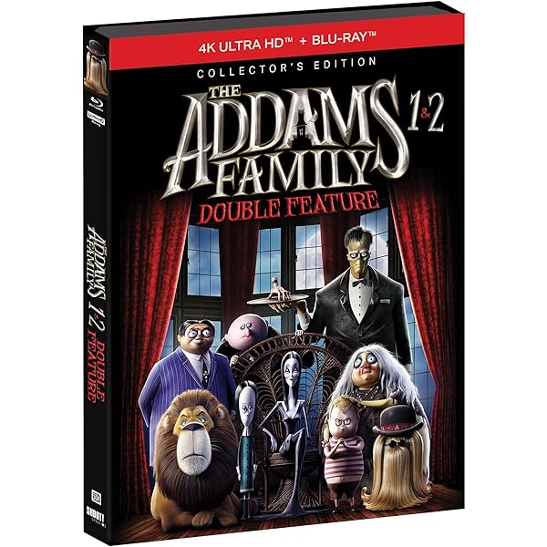 アダムスファミリー 1&amp;2 Amazon.com: The Addams Family 1 & 2 Double Feature
