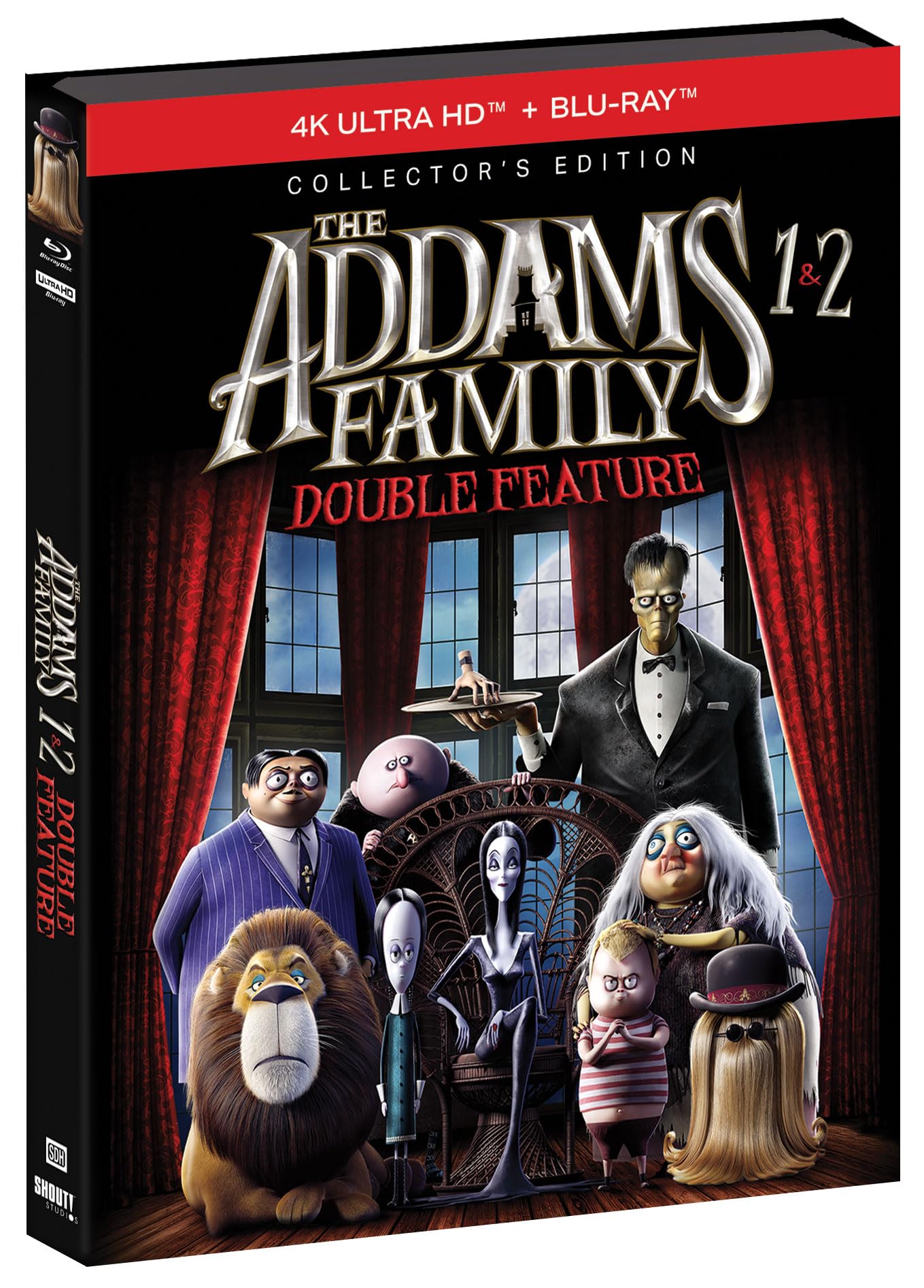 The Addams Family 1 & 2 Double Feature – Collector’s Edition 4K Ultra HD + Blu-ray [4K UHD]