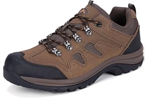 CC-Los Men's Hiking Shoes Lightweight Comfortable Working Sneakers for Men 7-13