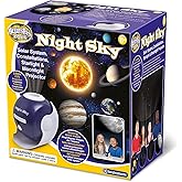 Brainstorm Toys: Night Sky Projector - Solar System, Constellations, Starlight & Moonlight Projector - 12' Projection