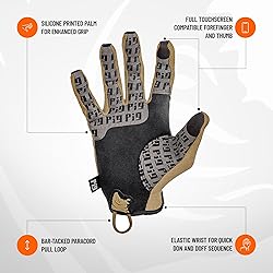 PIG Delta Utility Tactical Gloves, Touchscreen