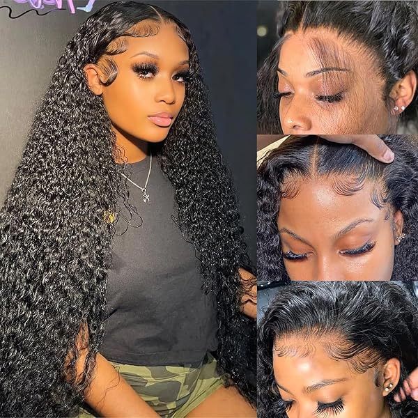 Wingirl Echthaar-Perücke 13x4 Lace Front – Transparent, 180% Dichte