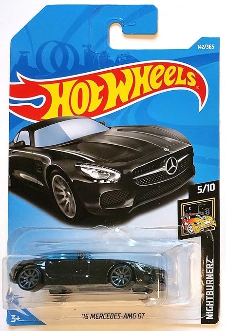hot wheels mercedes amg gt black