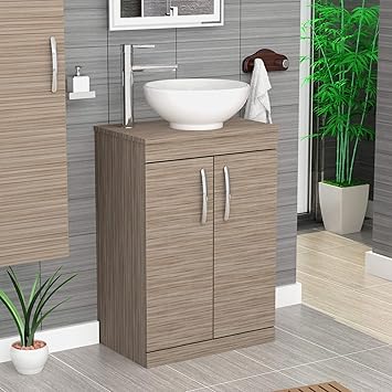 Premier Athena 500mm Driftwood 2 Door Floor Standing Worktop