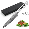 KATSURA Woodworking Project Kit – Petty Utility Chef Knife Blank – 6.5 Inch – Japanese Premium AUS 10, 67 Layers Damascus Steel – Perfect for Woodworkers, Crafters – Includes a Handcrafted Gift box