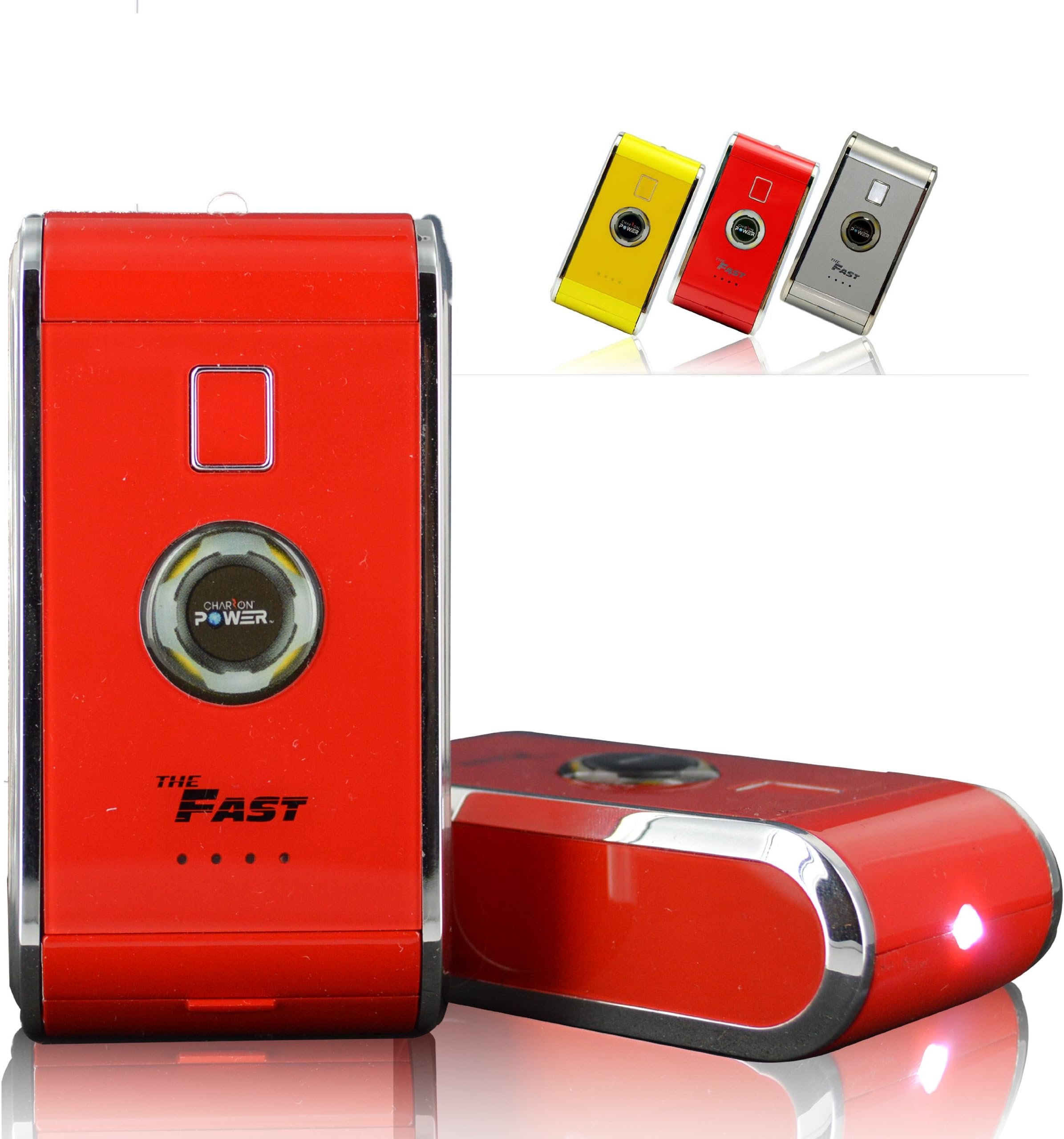 Portable EXTERNAL battery HIGH PERFORMANCE 5200mah SAMSUNG CELL BUILT-IN for any mobile device iPhones, Samsung, includes adapters for iPhone 4, Micro USB for Samsung Galaxy & Blackberry. Watch animated video http://vimeo.com/74090950