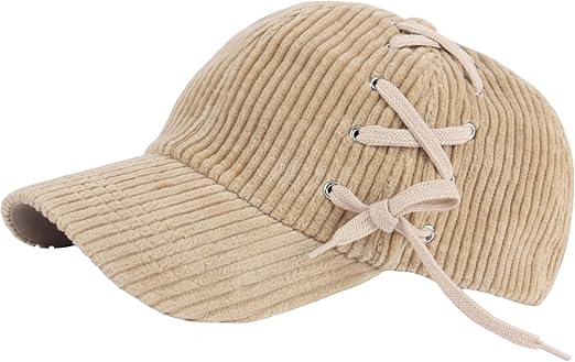 beige ball cap
