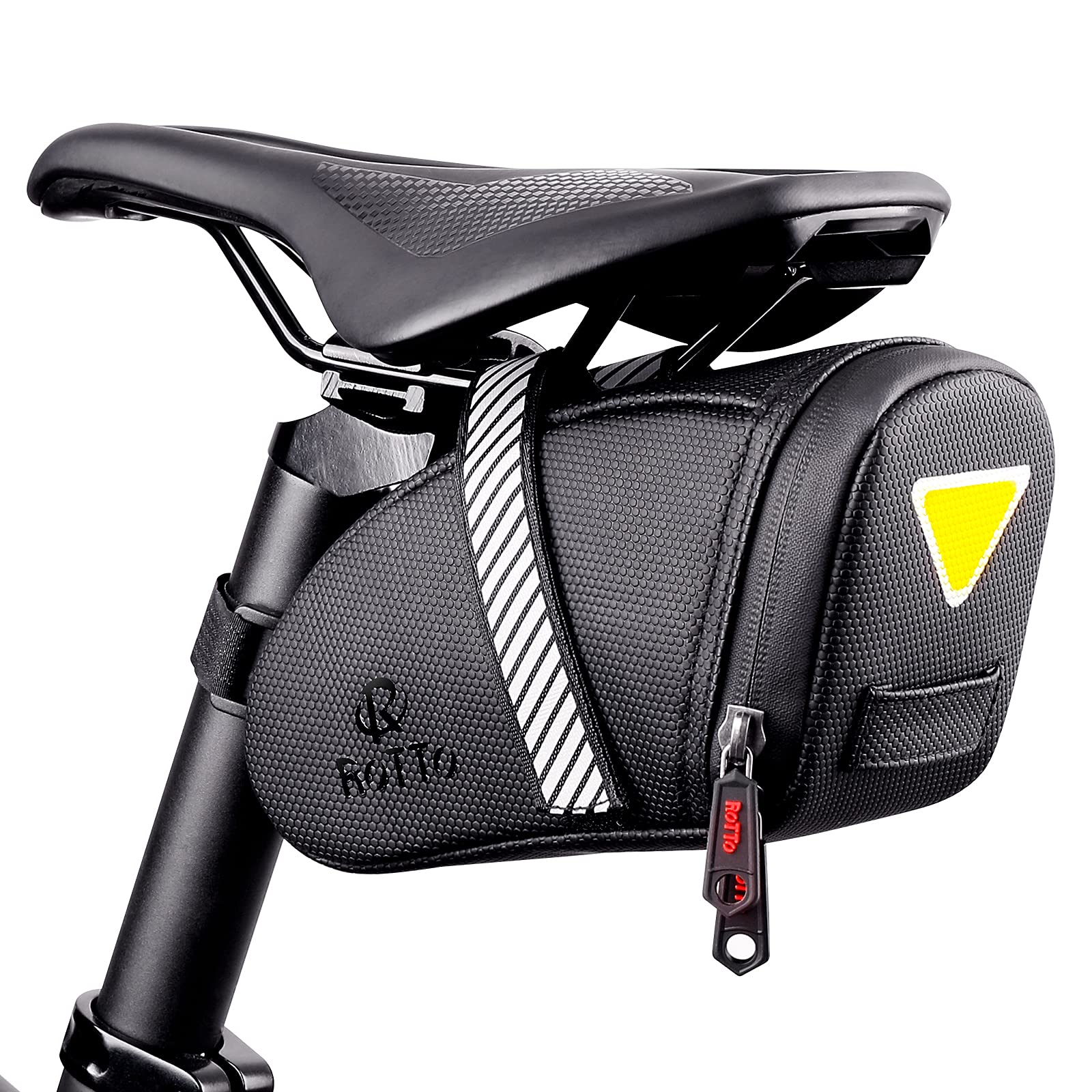 Rotto Bicycle Saddle Bag - Wedge Pack for Road and Mountain Bike