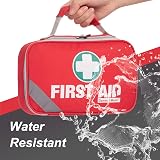 General Medi 215 Piece First Aid Kit with 43 Piece Mini Kit - Car Home Travel view 4