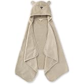 Burt's Bees Baby Hooded Animal Character Towels, Unisex Bath Essentials | 100% Organic Cotton Nursery Towel for Toddler Boys, Girls. Large 50"x26" Absorbent Woven Terry Towel for After Swim Or Bath