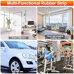 Adhesive Rubber Strips Neoprene Rubber Sheet, Solid