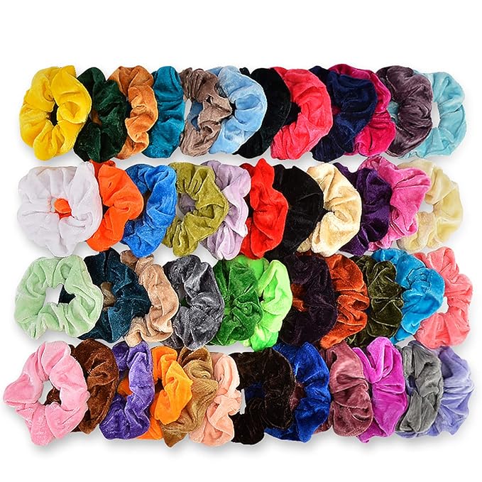 Cehomi 46 coleteros de terciopelo elástico