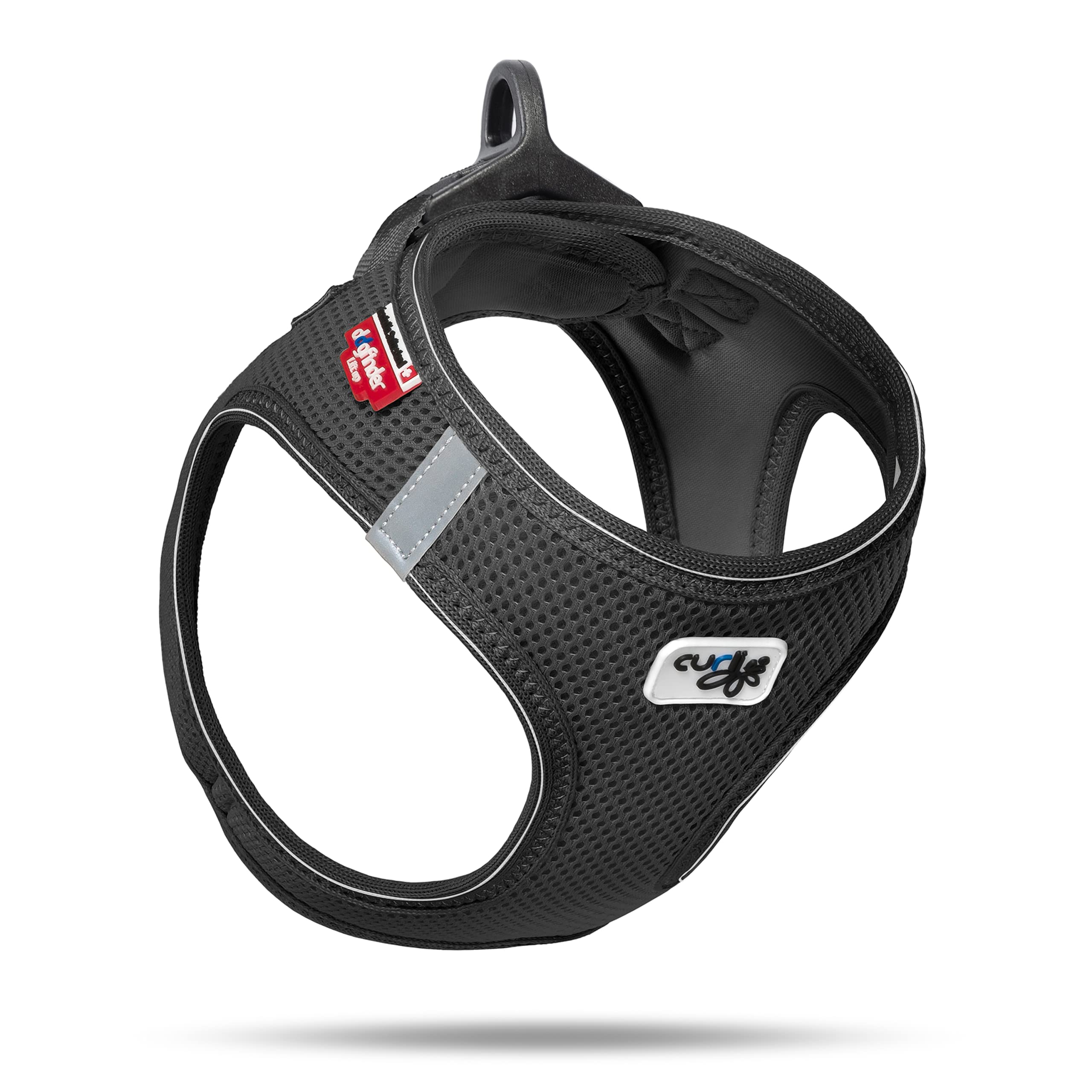 Vest Harness D-Ring Buckle Black 2XS