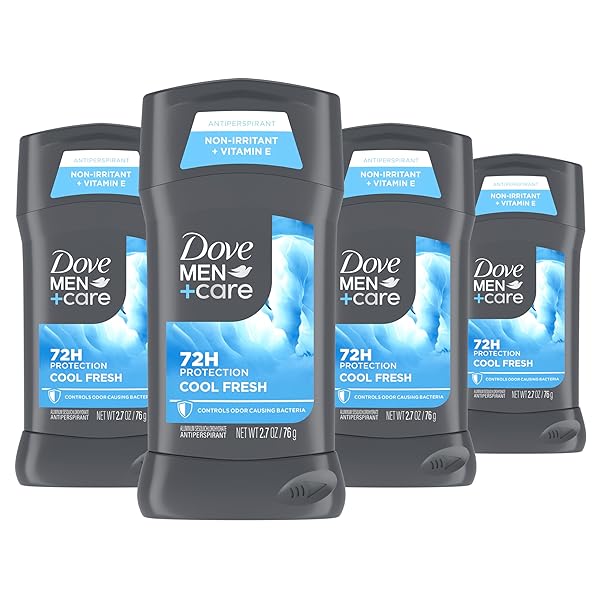 DOVE MEN+CARE ANTIPERSPIRANT DEODORANT COOL FRESH 4 COUNT...