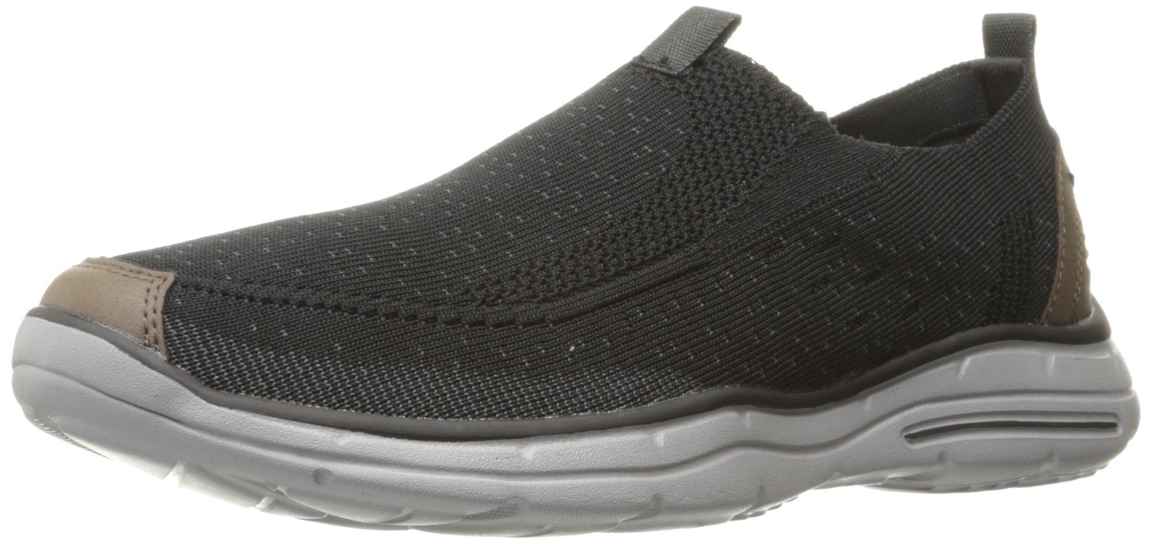 Skechers Men's Glides Larven Slipon Loafer Black 8.5 M US 190872463918