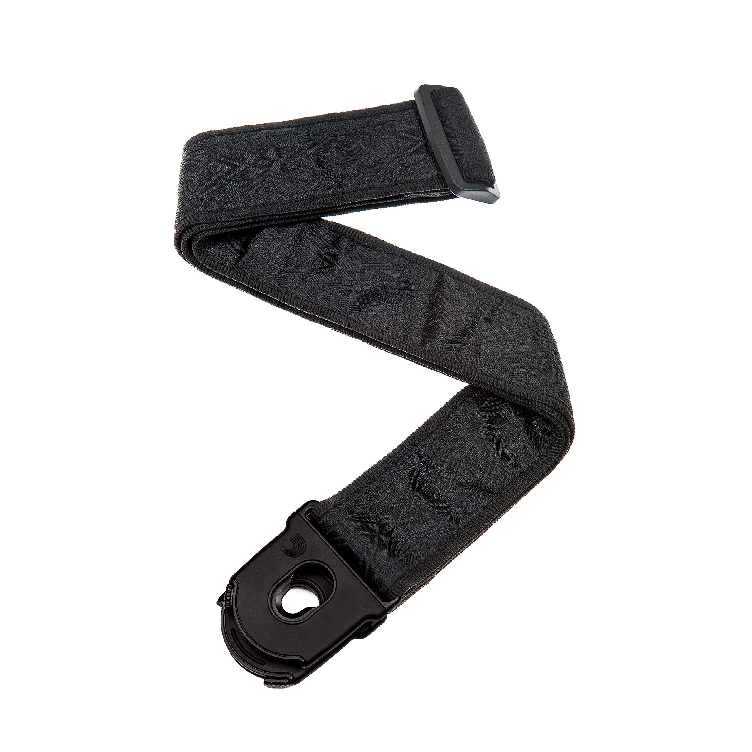 Planet Waves Planet Lock Guitar Strap - Black Satin