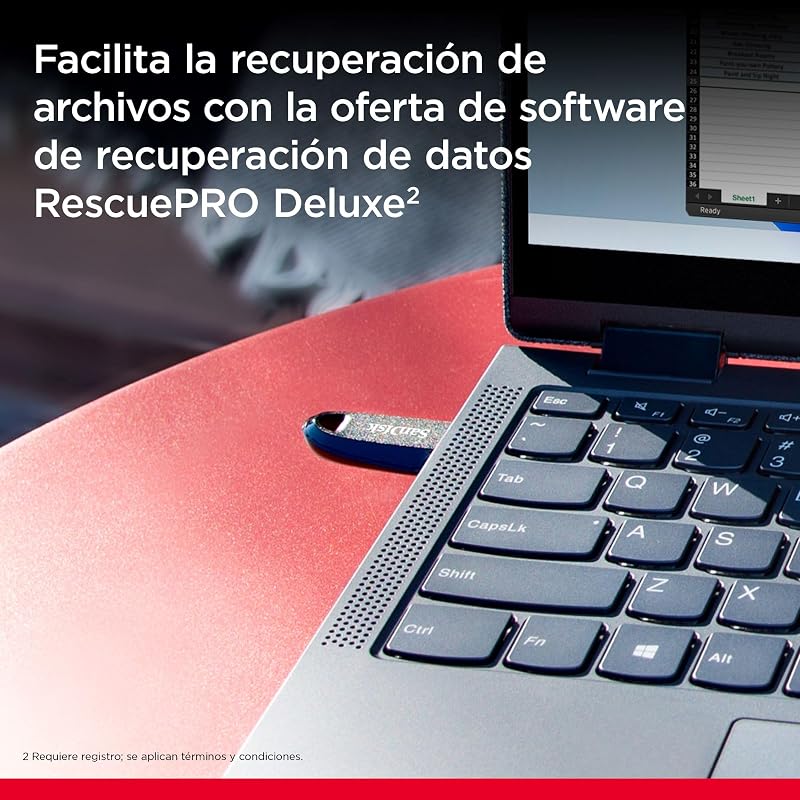 128GB Ultra Curve - Memoria USB 3.2, hasta 100 MB/s, Color Negro