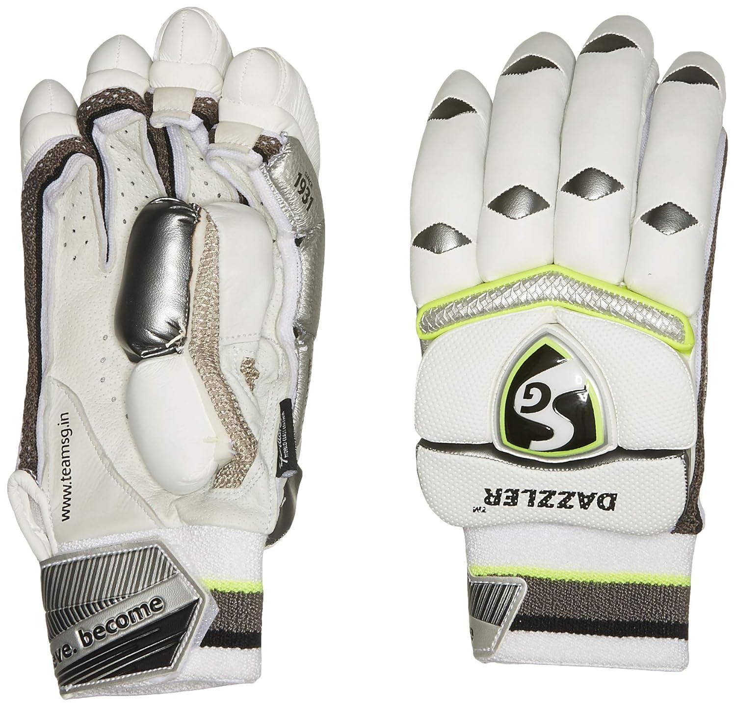 sg dazzler batting gloves