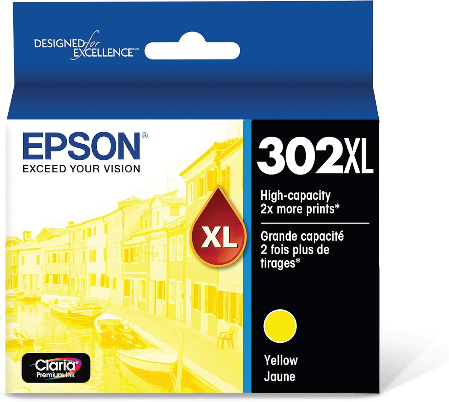Epson T302XL420 Claria Premium High-capacity Ink Cartridge - Yellow