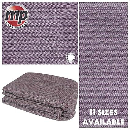 MP Essentials Gewebter Supreme Bodenplane/Bodenplane/Vorzeltteppich, wetterfest, Pflaume/Grau