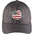 Black Clover mens Usa Flag Heather Hat