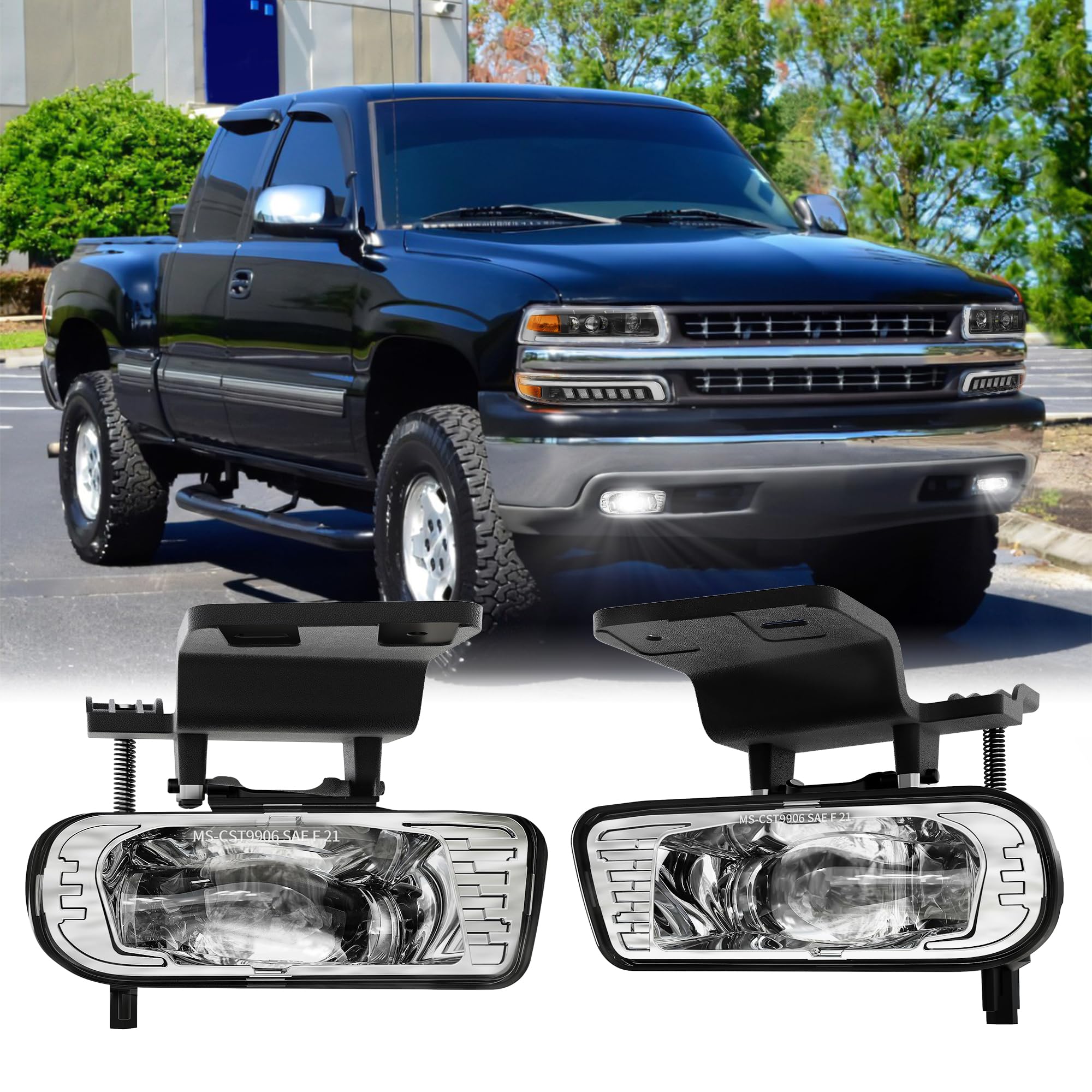 RAMJET4X4 DOT Approved LED Fog Lights Fog Lamps