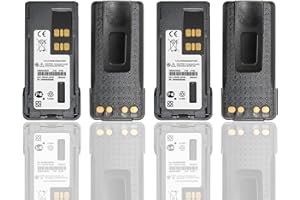 LIENIAO (4PCS) PMNN4493A Battery Replacement PMNN4491 PMNN4448 PMNN4406AR [2025 New Version] for Motorola XPR 3500 XPR 3500e XPR 3300 XPR 3300e PMNN4407 PMNN4412A PMNN4488A PMNN4409 PMNN4409AR Battery