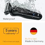 Braun Series 5 52-N7200CC Shaver Wet & Dry 50min Runtime 1 Attachment SmartCare view 6
